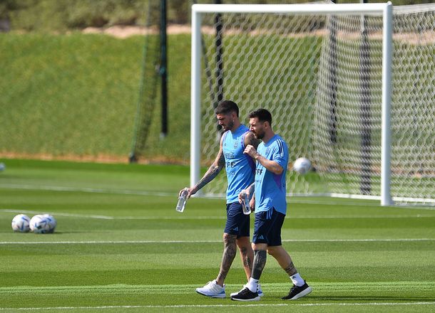Mundial de Qatar 2022: por que Lionel Messi y Rodrigo de Paul no entrenaron : Deportes de Argentina