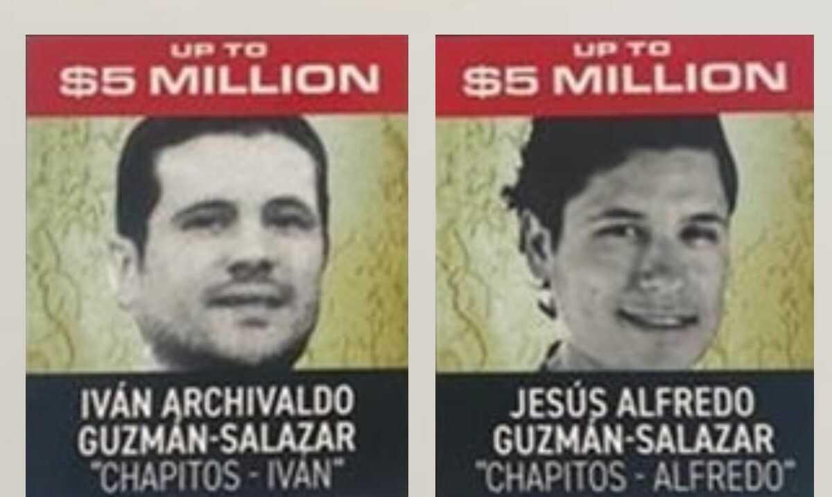 Los Chapitos: la DEA ofrece millones de dolares por la captura de dos de los hijos del Chapo : Noticias de