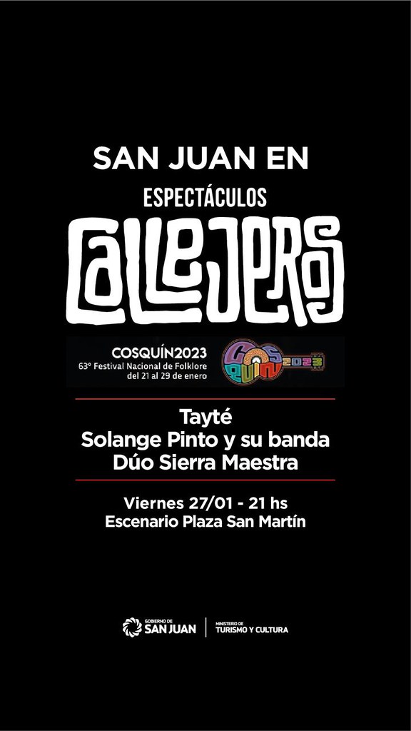 San Juan dice presente en Cosquin este viernes y sabado : Entretenimiento de Argentina