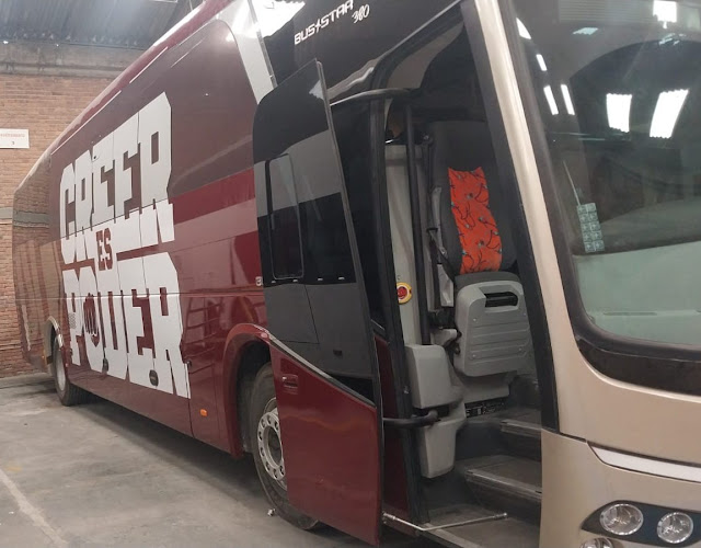 Deportes Tolima estrenara bus; filtran imagenes del automotor : Deportes de Colombia