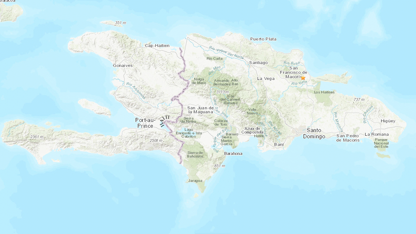 Un fuerte temblor de magnitud 4.3 sacude el noreste de Republica Dominicana : Noticias de