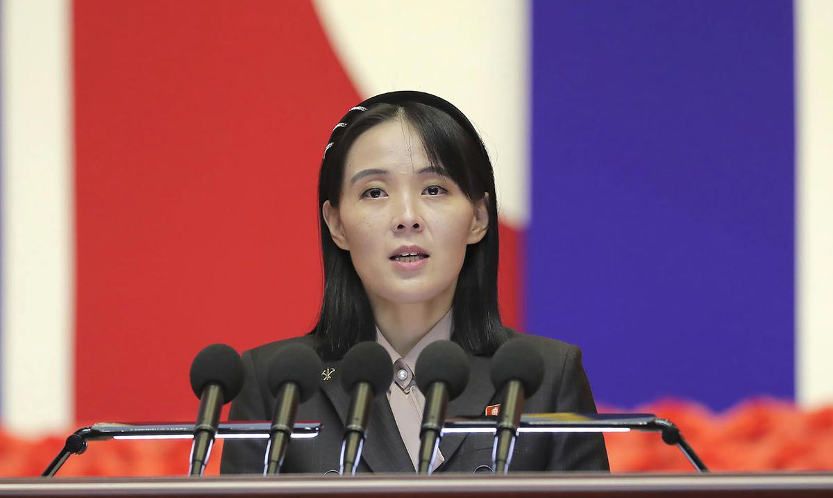 Hermana de Kim Jong Un advierte que Corea del Norte esta listo para actuar : Noticias de
