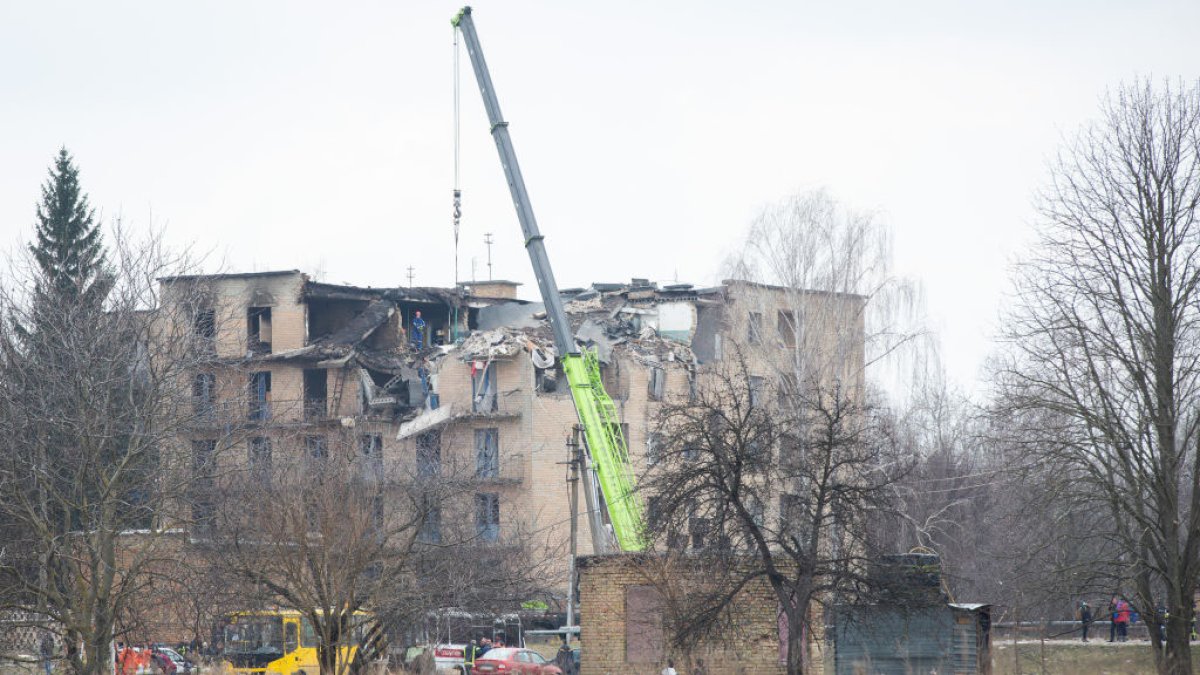 Rusia ataca con misiles y drones edificios civiles en Ucrania : Noticias de