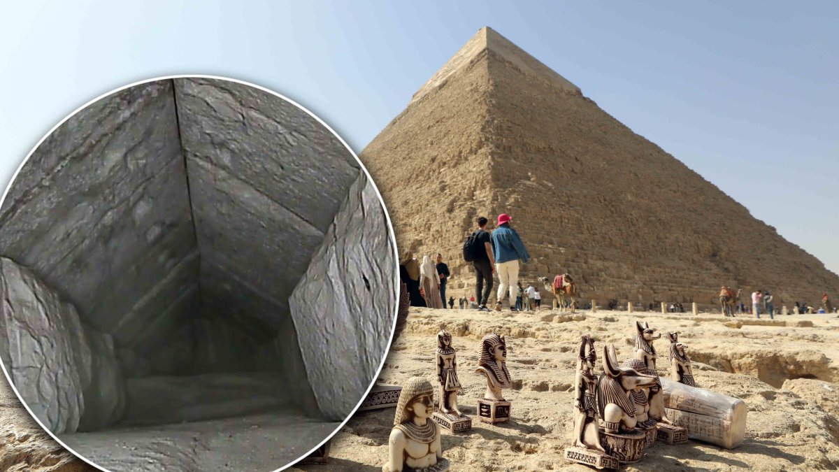En video: descubren un pasadizo secreto en la piramide mas grande de Egipto : Noticias de