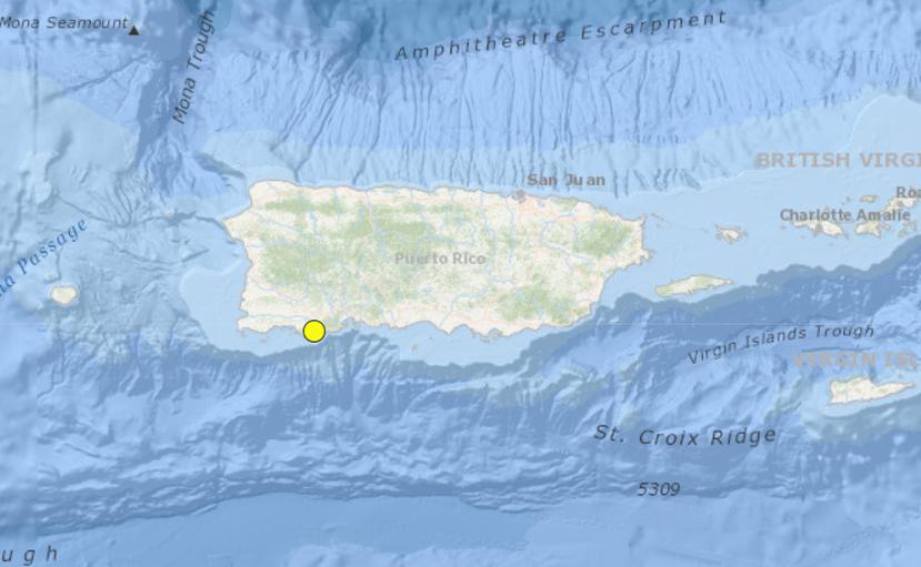 Un terremoto de magnitud preliminar de 4.32 se registra en la zona sur de Puerto Rico : Noticias de Puerto Rico