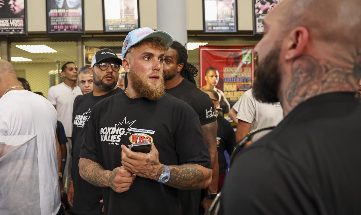 Alianza con la OMB y un futuro gimnasio dedicado a Amanda Serrano: con las manos llenas Jake Paul en Puerto Rico : Deportes de Puerto Rico