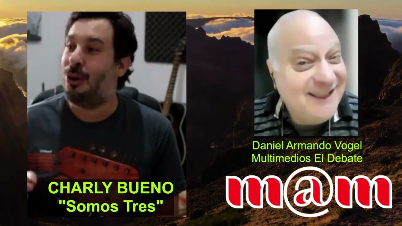 SOMOS TRES: El musico y cantor Charly Bueno nos anticipa el estreno de su nuevo single este domingo 30 de abril – este medio : Entretenimiento de Argentina
