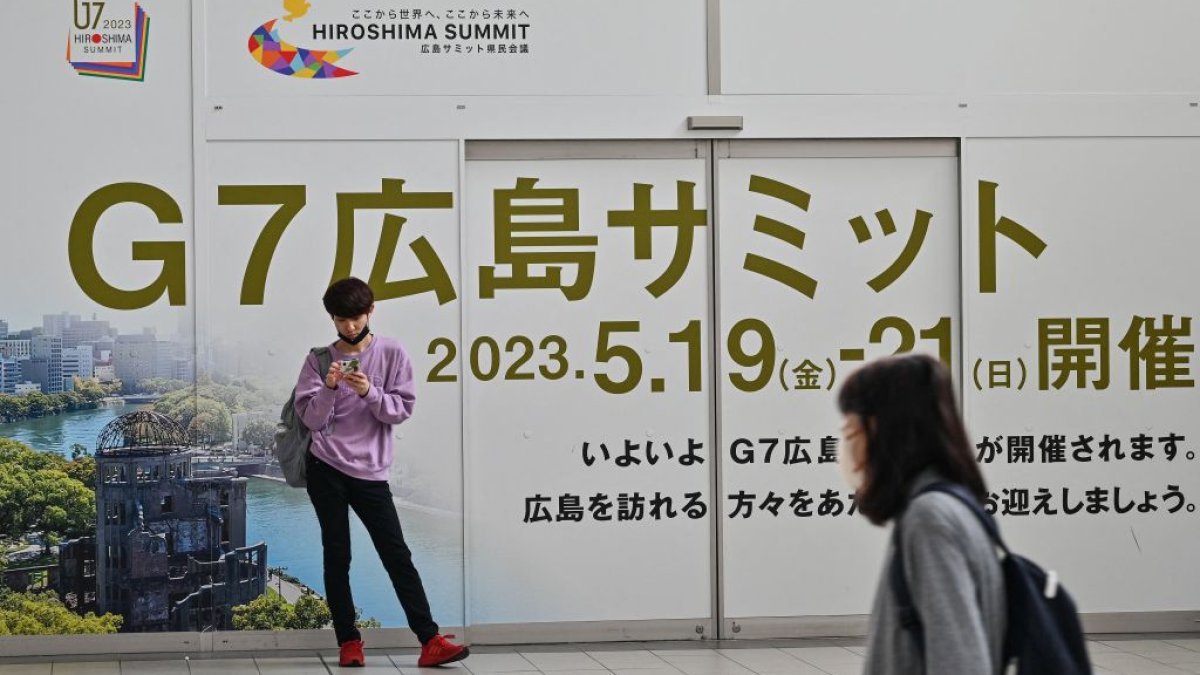 Presionar a Rusia y enviar un mensaje antinuclear, temas claves de Cumbre del G7 en Hiroshima : Noticias de