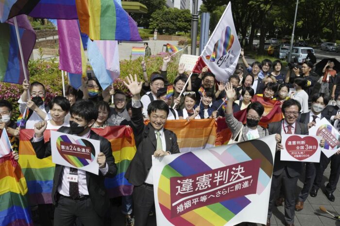 Japon: una corte resuelve que la prohibicion del matrimonio gay es inconstitucional : Noticias de