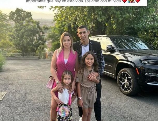 Fuerte cruce de Di Maria y su mujer con hinchas de Juventus : Deportes de Argentina