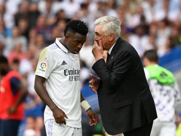 Ancelotti hablo del futuro de Vinicius Jr luego del triste episodio de racismo : Deportes de Argentina