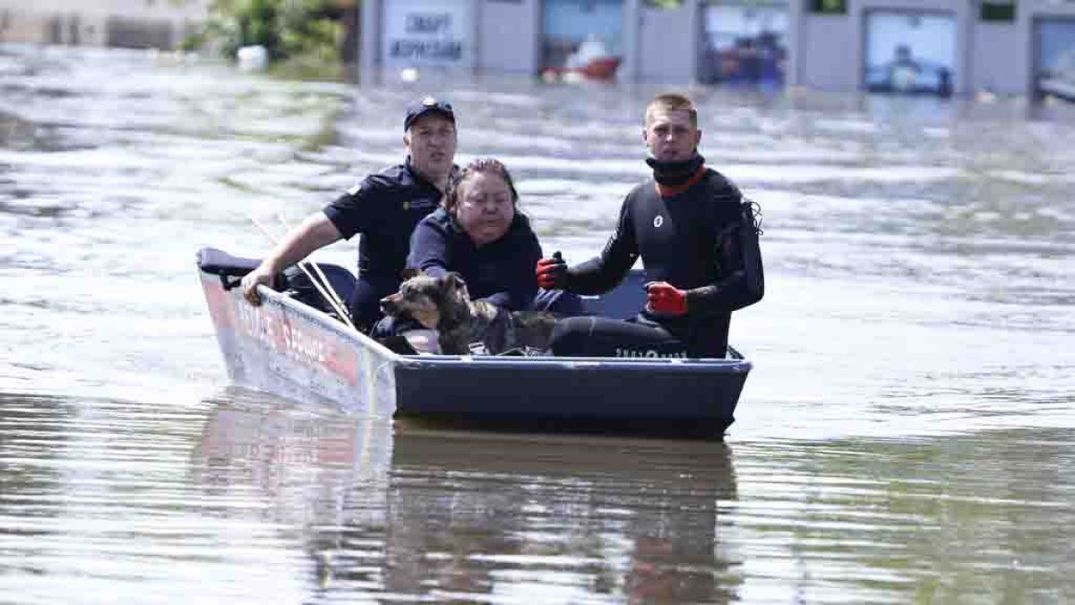 ¿Que pasara tras la ruptura de la represa en Ucrania, y por que es importante? : Noticias de