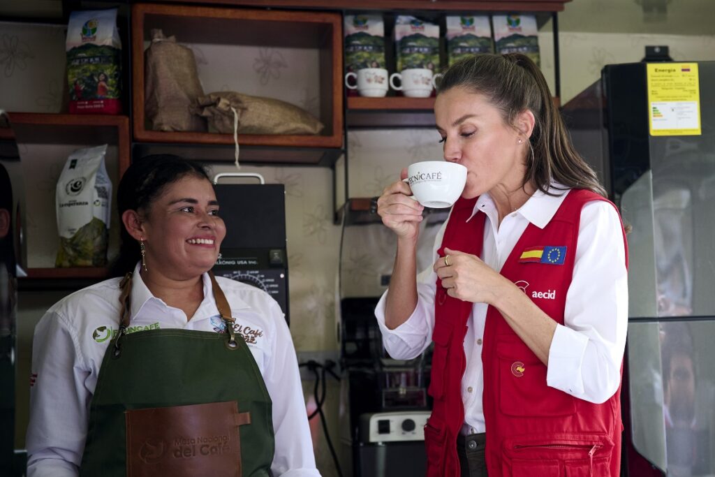 Letizia, reina de España, reacciono al ‘brazo de reina’ que comen en Colombia : Entretenimiento de Colombia