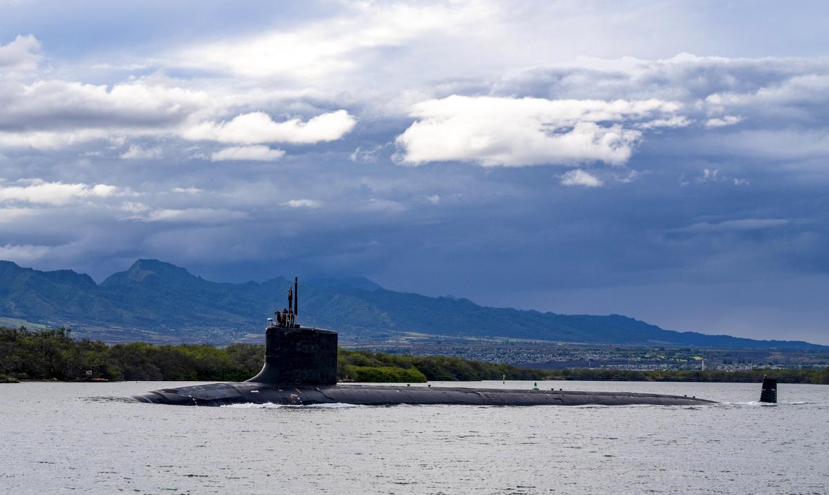 Submarino estadounidense con armas nucleares llega a Corea del Sur : Noticias de