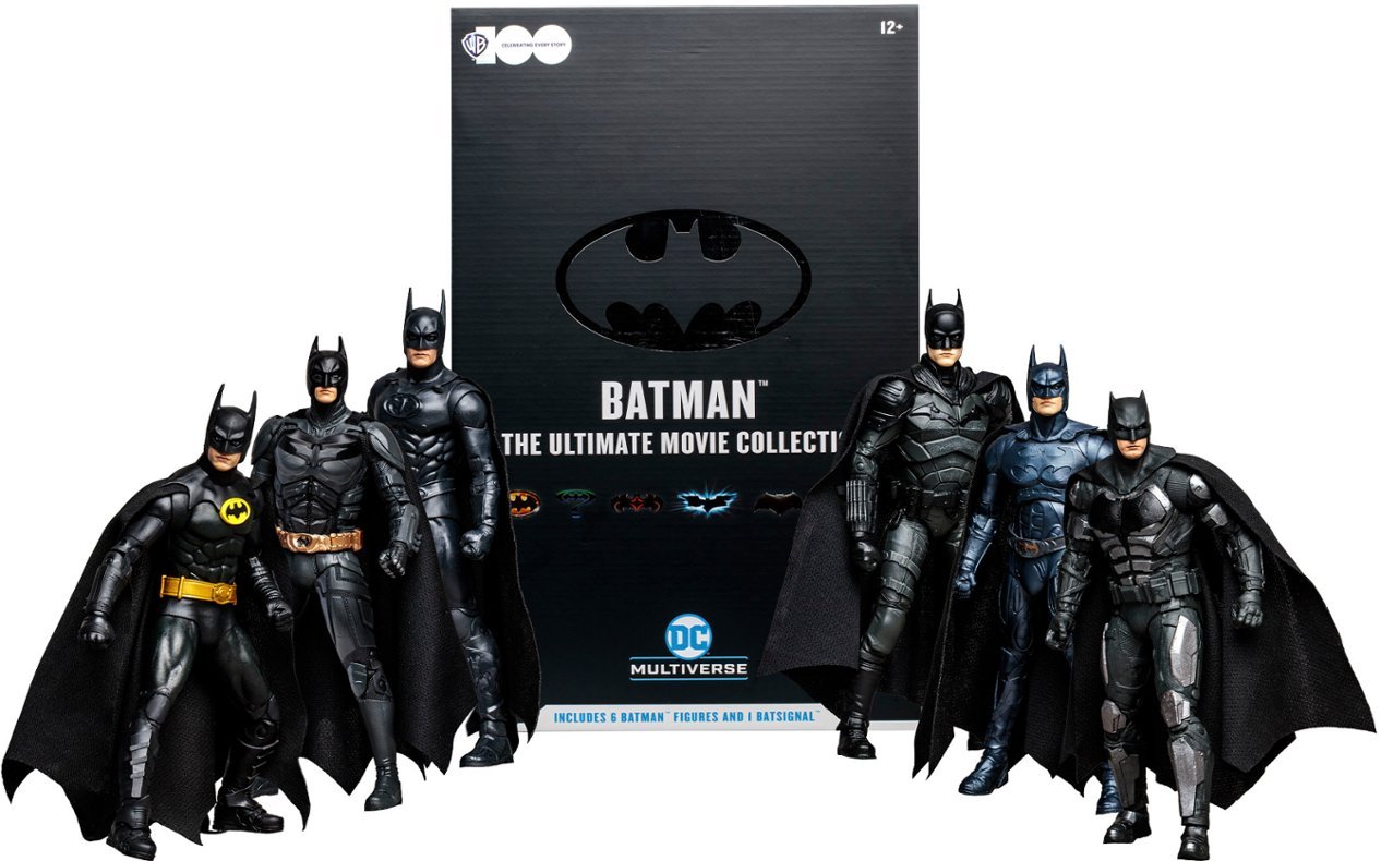 Mira la increible coleccion de figuras : Batman – The Ultimate Movie Collection con todas las versiones del cine > Cultura Geek % : Entretenimiento de Argentina
