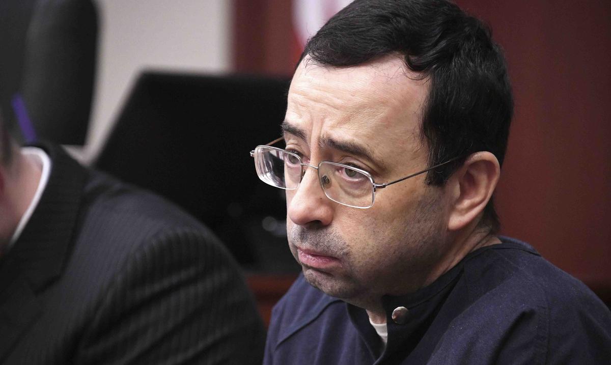 Apuñalan varias veces en prision a Larry Nassar, condenado por abusar sexualmente de gimnastas : Deportes de Puerto Rico