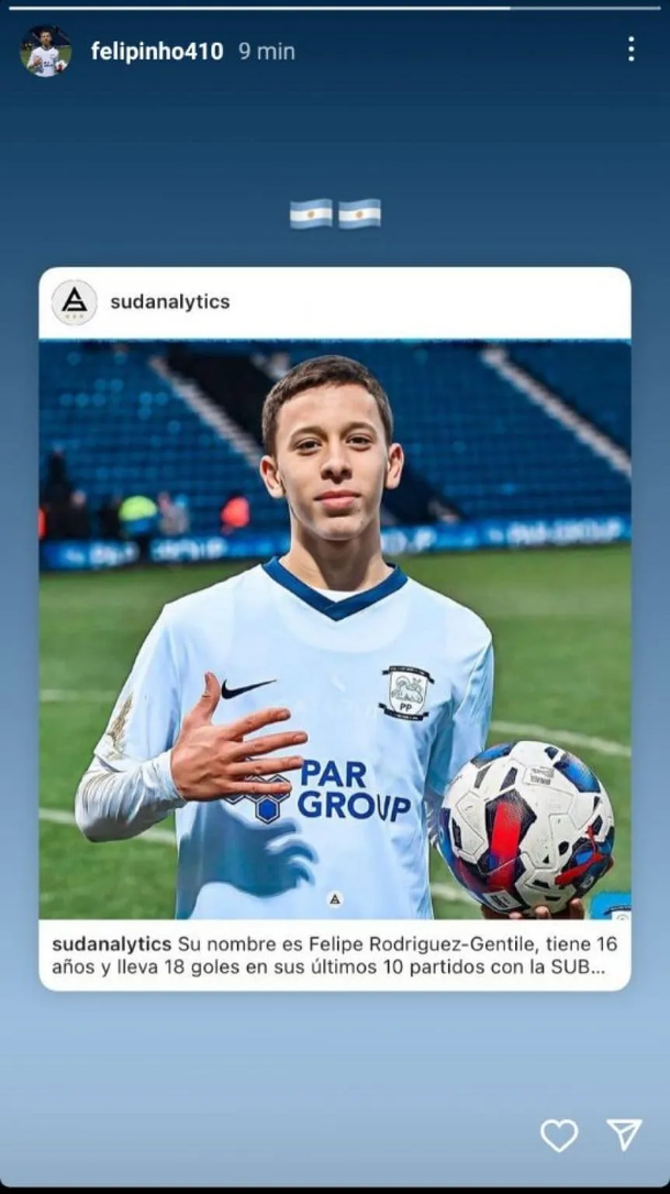 Quien es Felipinho, el brasileño que podria jugar en la Seleccion y marco un golazo : Deportes de Argentina