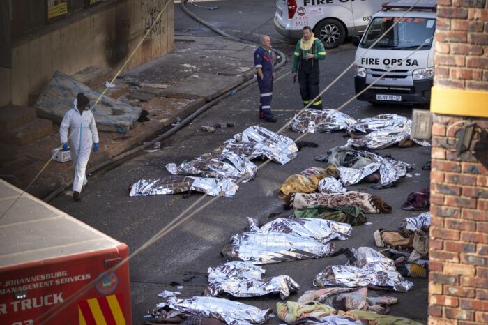 Johannesburgo: incendio en un edificio deja 73 muertos, siete de ellos menores : Noticias de