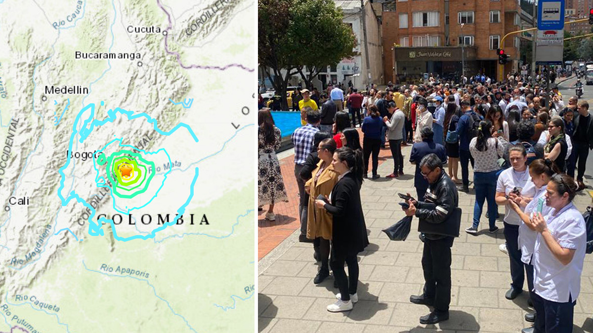 Terremoto de magnitud 6.3 sacude partes de Colombia : Noticias de