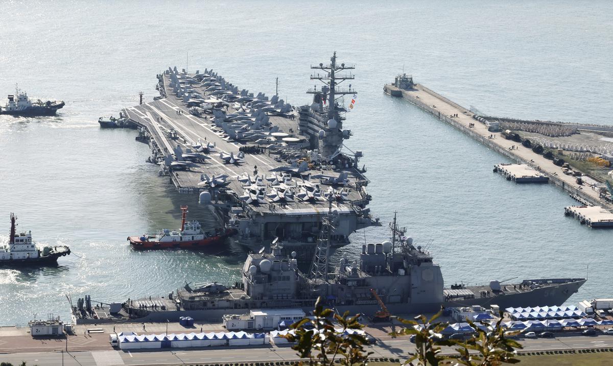 Corea del Norte plantea posibilidad de usar armamento nuclear ante llegada de portaaviones de Estados Unidos : Noticias de