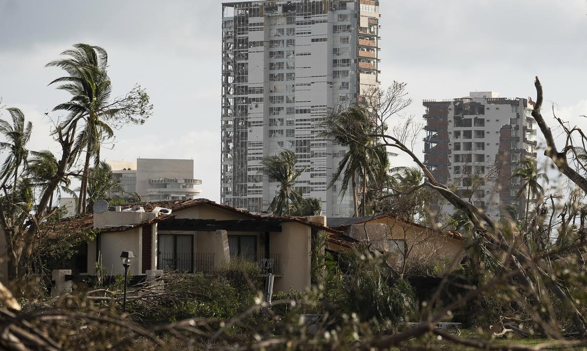 Aumenta a 39 la cifra de fallecidos tras el paso del huracan Otis en el sur de Mexico : Noticias de