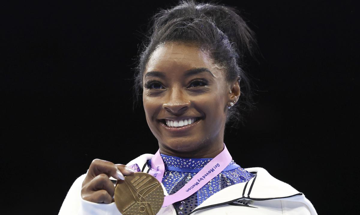 Simone Biles conquista su sexto titulo ‘All-around’ en el Campeonato Mundial de gimnasia : Deportes de Puerto Rico