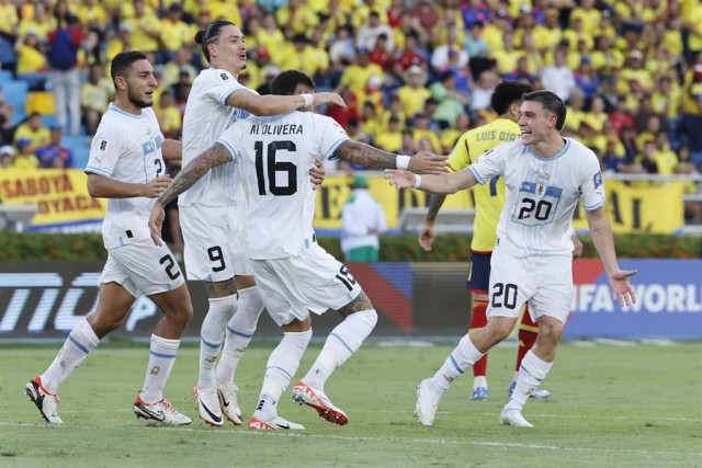 Colombia deja escapar dos puntos en Barranquilla tras empatar 2-2 con Uruguay : Deportes de Colombia