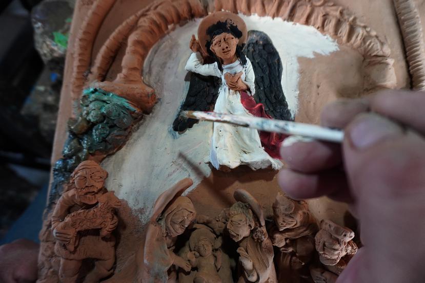 Una artesana mexicana ciega causa sensacion en Navidad con sus nacimientos en miniatura : Noticias de