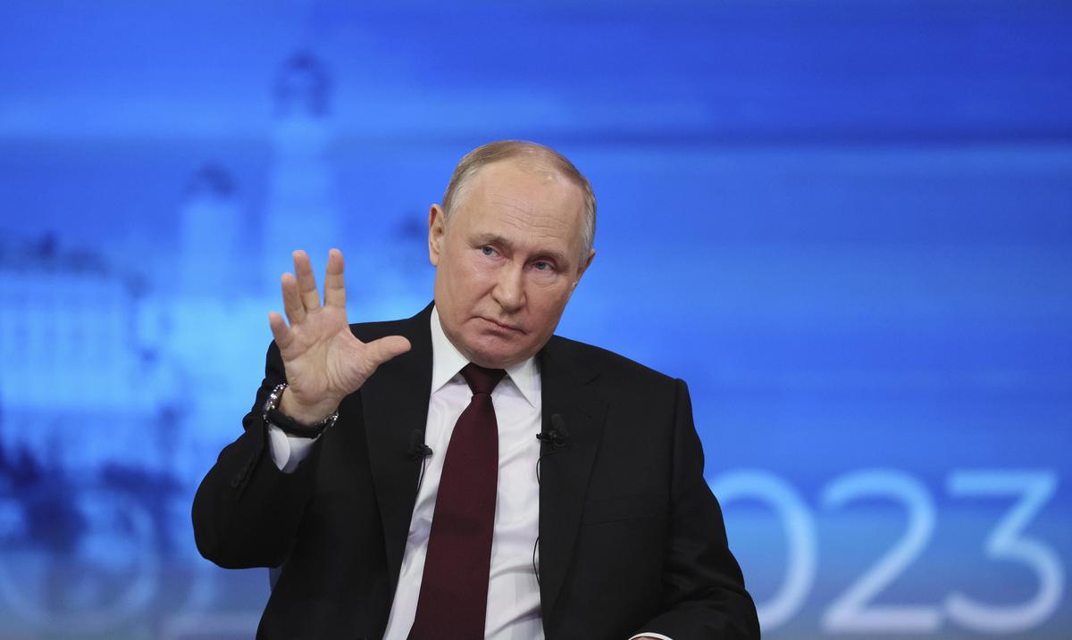 Putin dice que la paz llegara cuando Rusia alcance sus objetivos en Ucrania : Noticias de