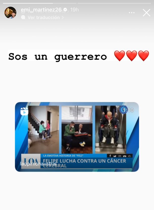 “Sos un guerrero”: el noble gesto del Dibu Martinez con un niño que termino su tratamiento oncologico : Deportes de Argentina