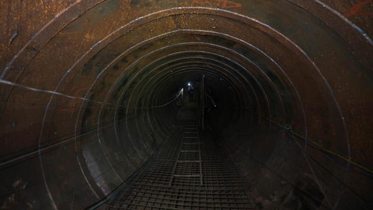 Frente a sus ojos: Israel descubre un gran tunel en Gaza construido por Hamas : Noticias de