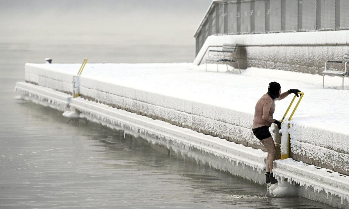 Finlandia y Suecia registran frio extremo con temperaturas de 40 grados bajo cero : Noticias de