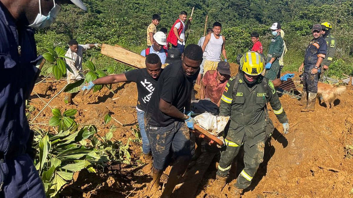 Tragedia en Colombia: deslave sobre una carretera deja mas de 30 muertos : Noticias de