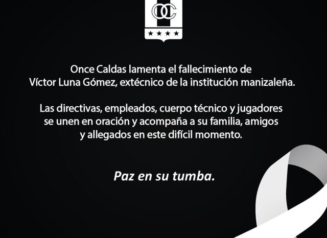 Fallecio el exfutbolista y entrenador Victor Emilio Luna : Deportes de Colombia