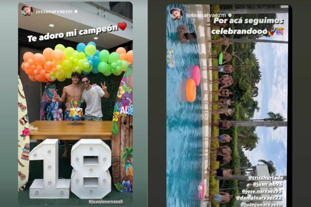 Cristina Hurtado celebro cumpleaños de su esposo y su hijo fuera de Bogota : Entretenimiento de Colombia