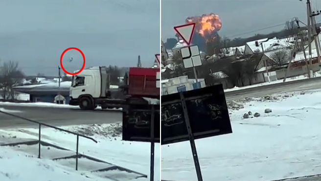 Ucrania admite que es posible que el avion ruso transportara prisioneros para un canje : Internacional de