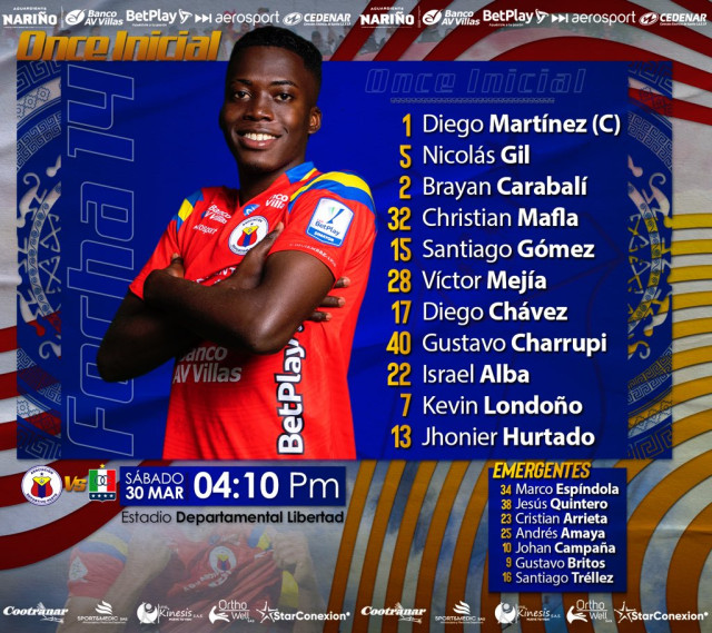 Once Caldas igualo 0-0 ante Deportivo Pasto : Deportes de Colombia