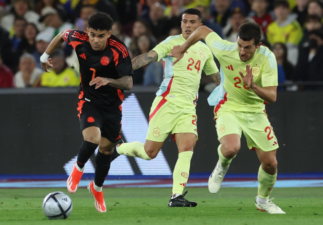 Luis Diaz desdibuja a España y la Seleccion Colombia gana 1-0 : Deportes de Colombia