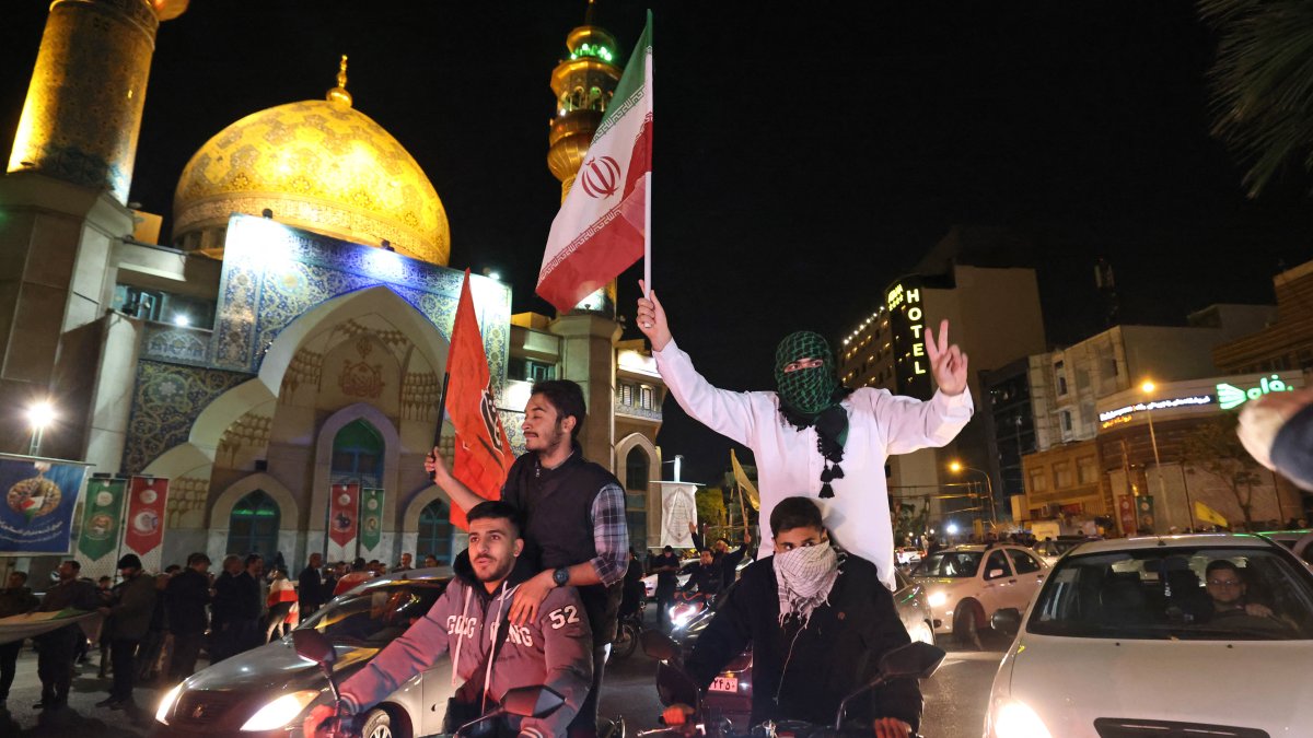 Tension en Medio Oriente: Iran lanza ataque con decenas de misiles y drones contra Israel : Noticias de