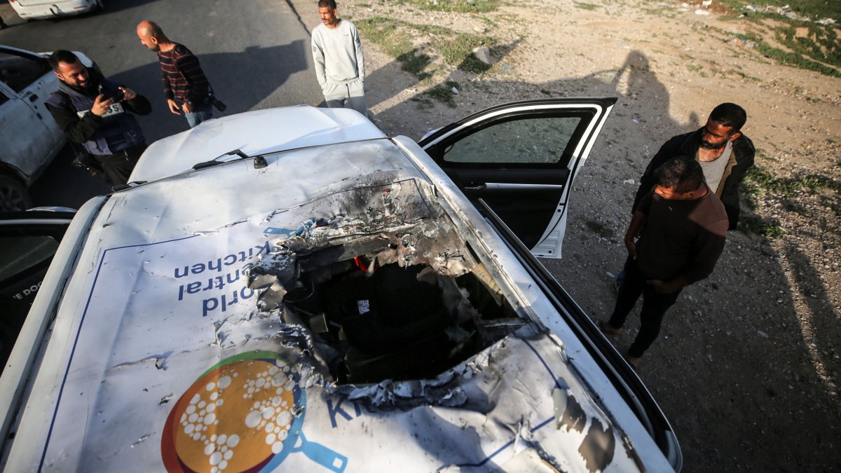 Grupos de ayuda frenan actividad en Gaza tras muerte de 7 trabajadores en ataque israeli : Noticias de