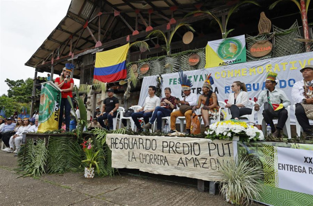 Gobierno de Colombia le pide perdon a cuatro comunidades indigenas de la Amazonia : Noticias de Colombia