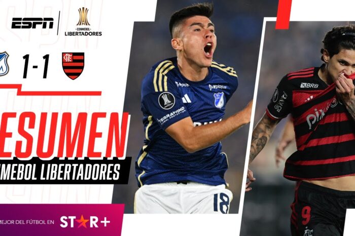 Millonarios empato 1-1 con Flamengo hoy en Bogota en Copa Libertadores 2024 : Deportes de Colombia