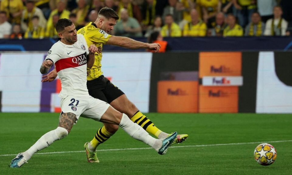 La cronica del Dortmund-Paris SG: Füllkrug abate al PSG, que topa con los palos y su ineficacia : Deportes de España